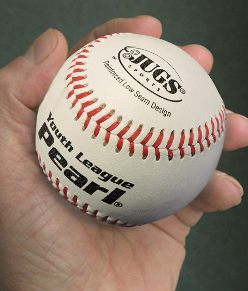 JUGS Youth League Pearl Leather Baseballs JUGS Sports