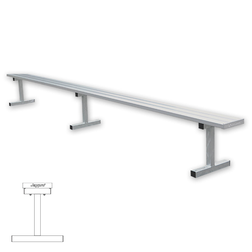 Jaypro Player Bench - 15 ft. - Portable Jaypro