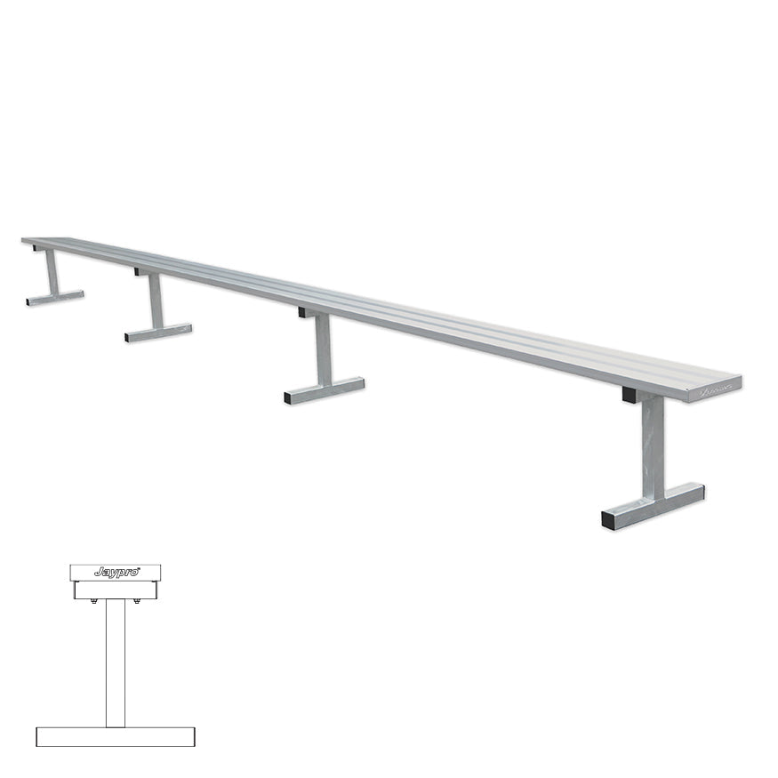 Jaypro Player Bench - 21 ft. - Portable Jaypro