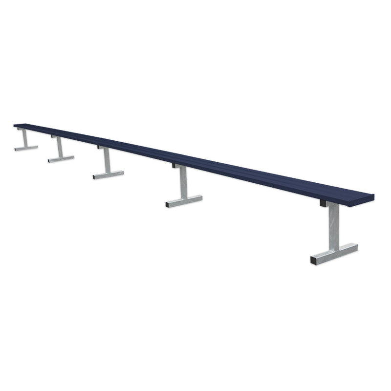 Jaypro Player Bench - 27 ft. - Portable  (Powder Coated) Jaypro