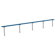 Jaypro Player Bench - 27 ft. - In-Ground  (Powder Coated) Jaypro