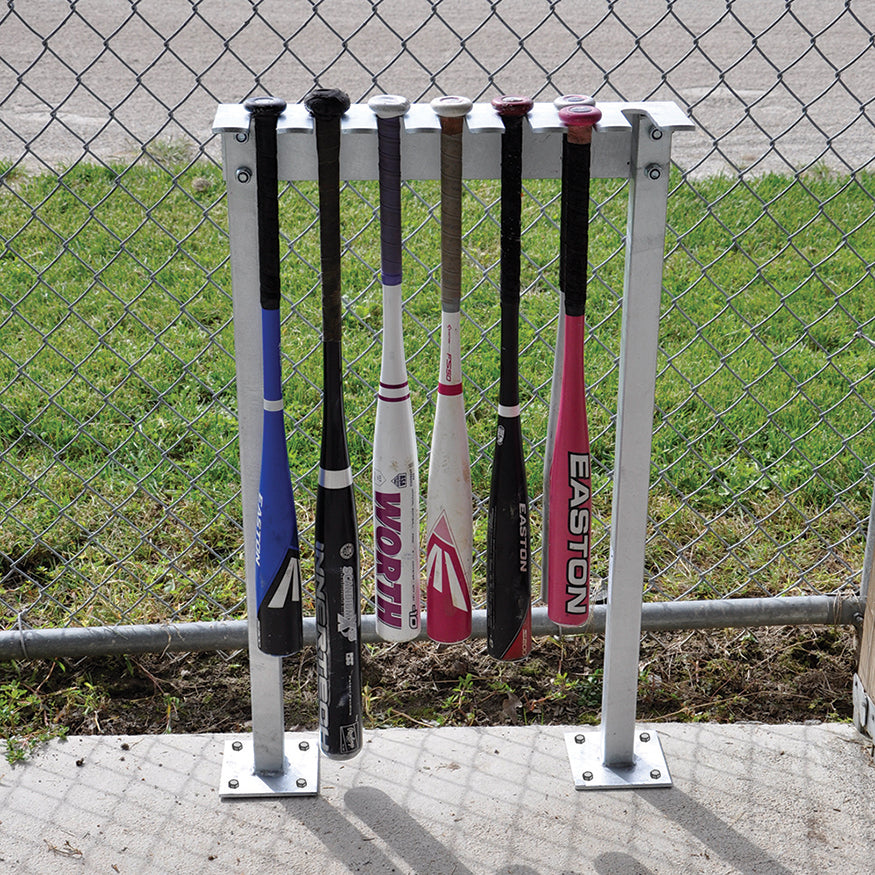 Jaypro PBR-14 - Permanent Bat Rack - (14 Bat Capacity)