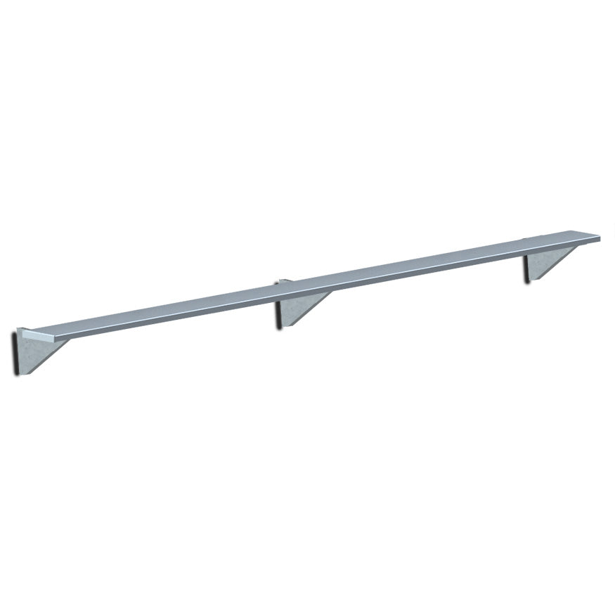 Jaypro Player Bench - Wall-Mounted - 15 ft. Jaypro