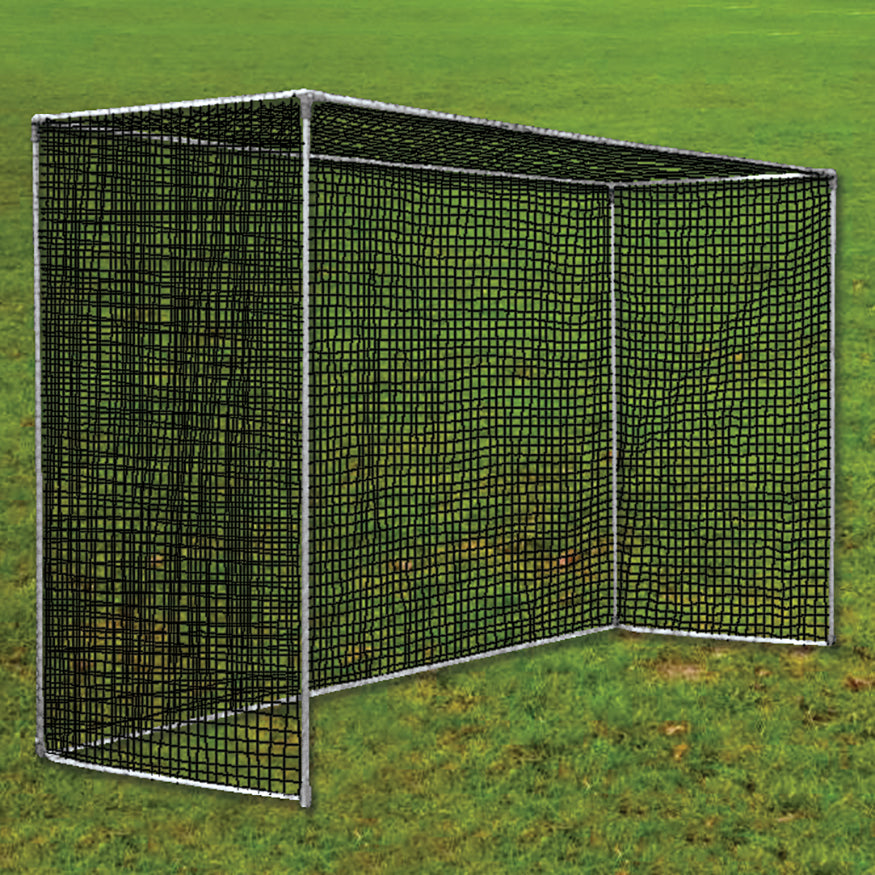 Jaypro Field Hockey Goal - Practice Goal (1-5/16 in. Steel) (7 ft.H x 12 ft.W x 4 ft.D) (Orange) Jaypro