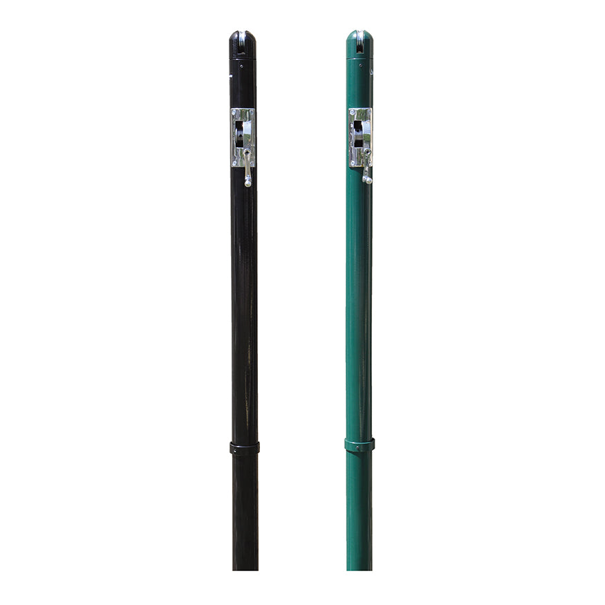 Jaypro Pickleball Deluxe Club Upright (3 in. Pole) with Internal Winch (Outdoor)