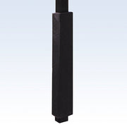 Jaypro Replacement Padding - Church Yard Fixed (4 in. x 4 in. Post) (Black) Jaypro