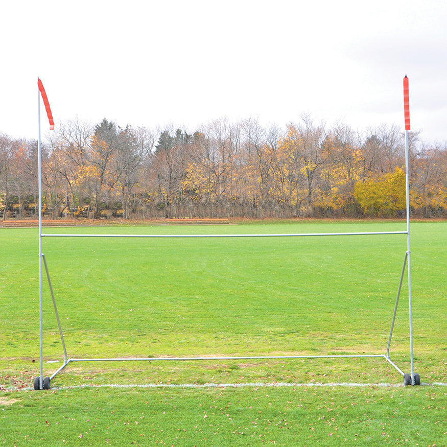 Jaypro Football/Soccer Practice H-Frame Goal - Portable (Collegiate) (18 ft.6 in.W x 20 ft.H) Jaypro