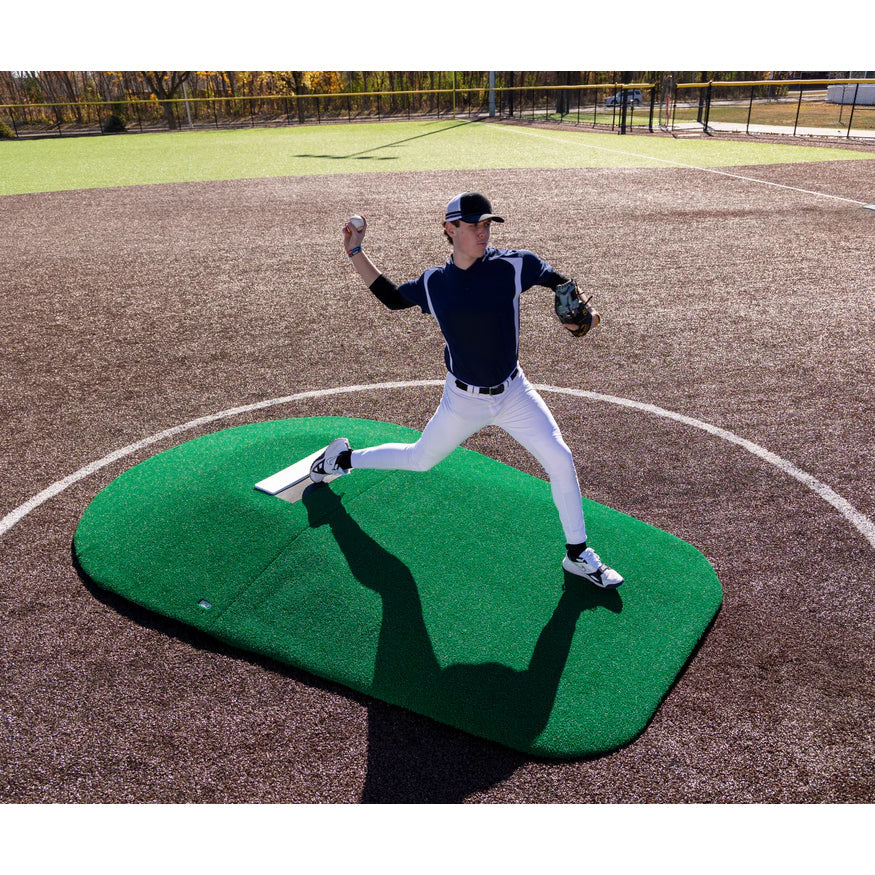 Jaypro Baseball Game Mound 8" Two-Piece (Green) Jaypro