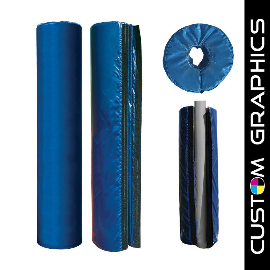 Jaypro Protector Pad - 4 in. Thick pad with Custom Graphics -  Post Pad - (Outdoor) - Pro Style (4-1/2 in. Pole) Jaypro