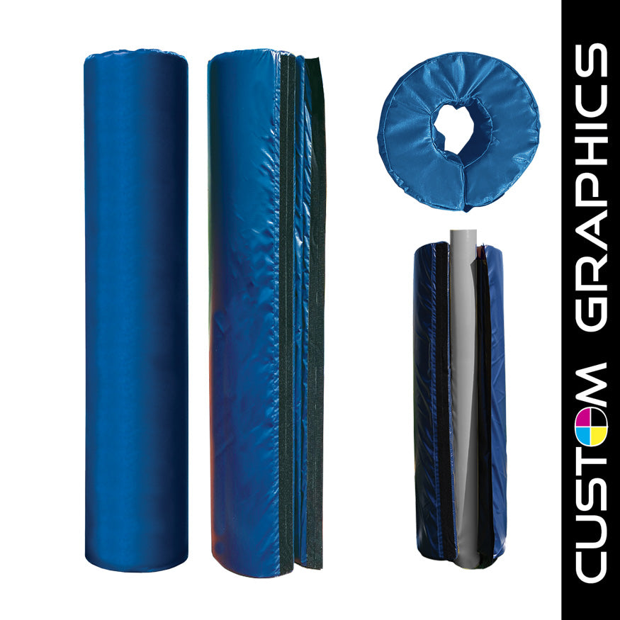 Jaypro Protector Pad - 4 in. Thick pad with Custom Graphics - Post Pad - (Outdoor) - Pro Style (5-9/16 in. Pole) Jaypro