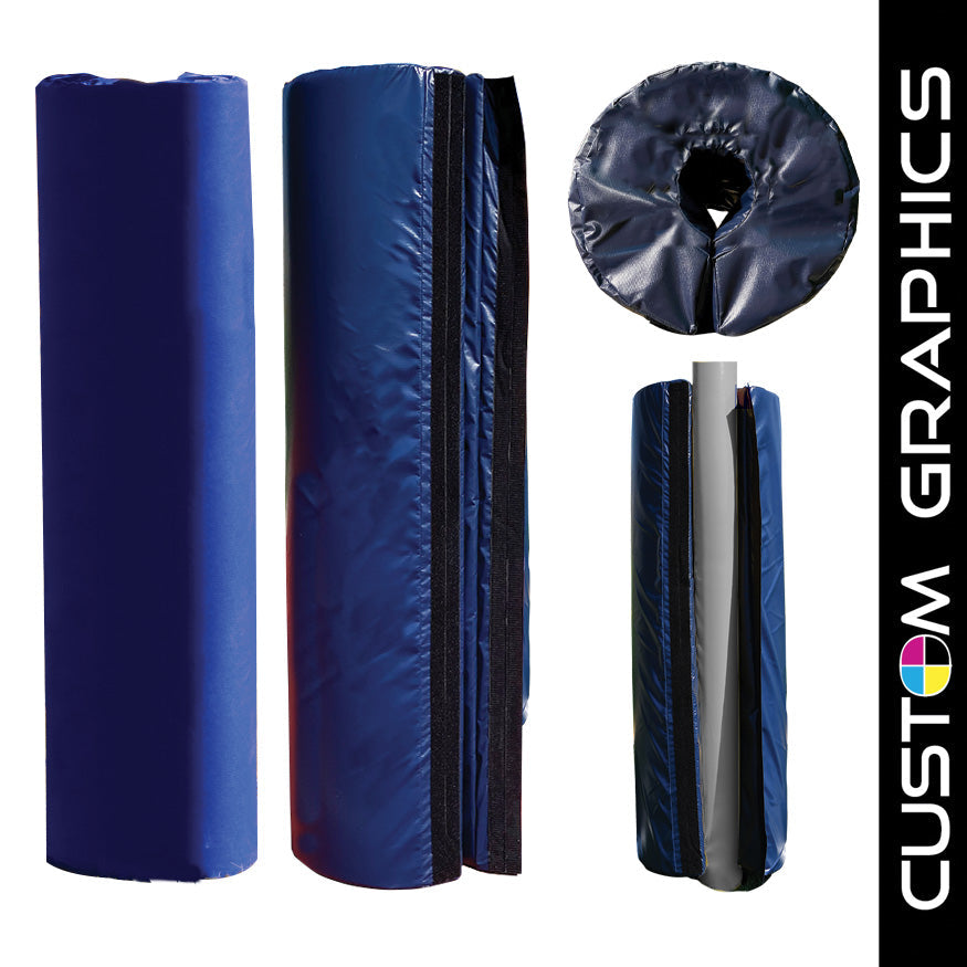 Jaypro Protector Pad - 6 in. Thick pad with Custom Graphics - Post Pad (Outdoor) - Pro Style (4-1/2 in. Pole) Jaypro