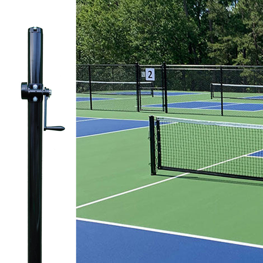 Jaypro Pickleball Package  - (2-7/8 in. Post) (Outdoor) (Black) Jaypro