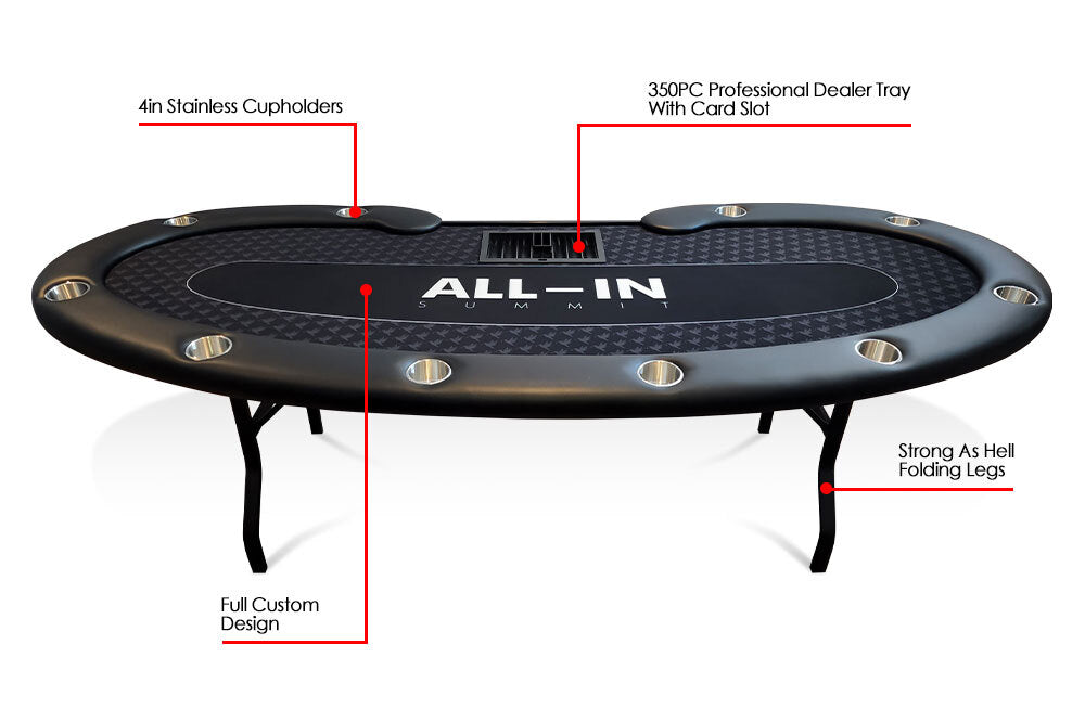 Prestige poker table