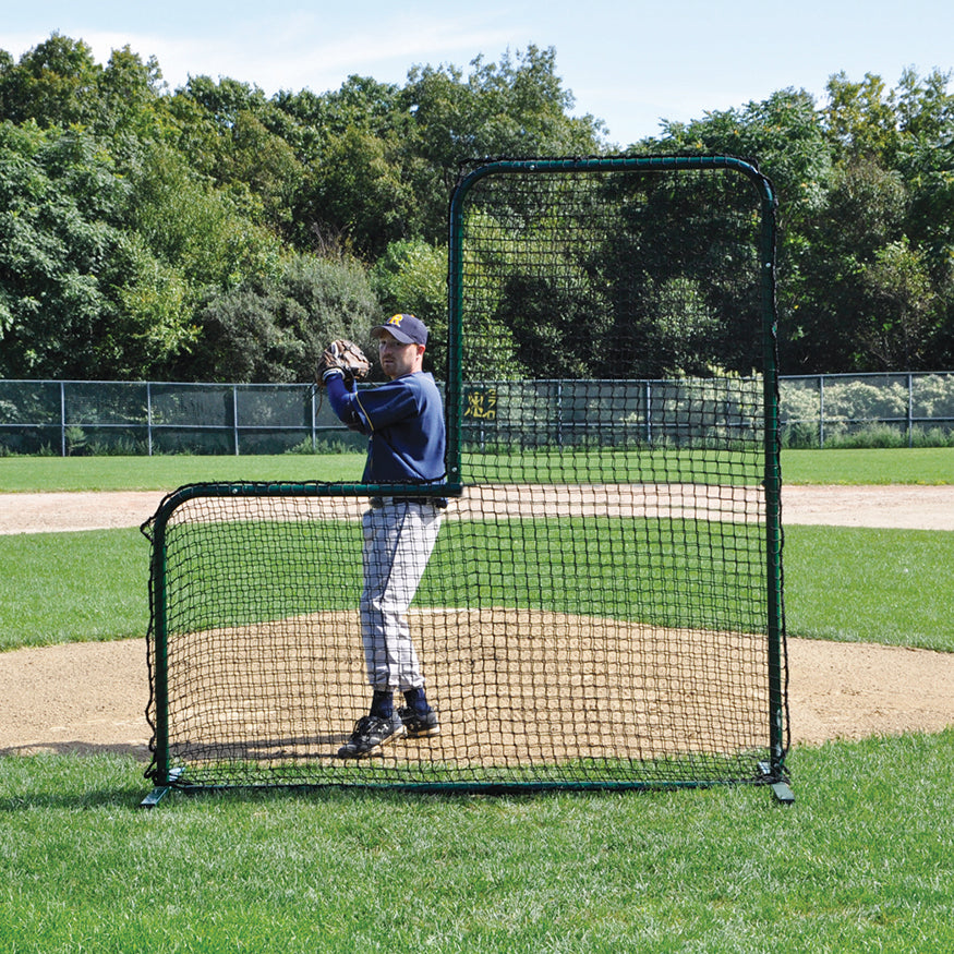 Jaypro Pitcher 's Screen - (7 ft.W x 7 ft.H) - Collegiate