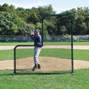 Jaypro Pitcher 's Screen - (7 ft.W x 7 ft.H) - Collegiate
