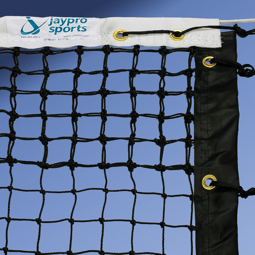 Jaypro Competition Pickleball Replacement Net (Indoor/Outdoor) (21 ft.L x 32 in.H) (Black) Jaypro