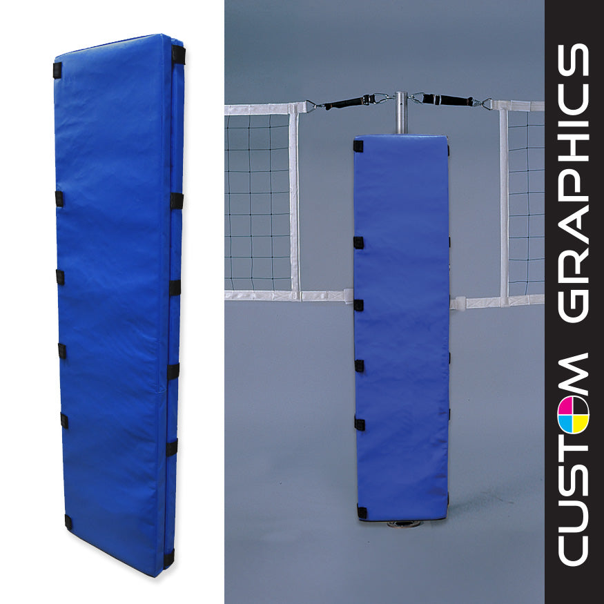 Jaypro Protector Pad - Volleyball Center Upright Pads with Custom Graphics - For Competition Play Jaypro