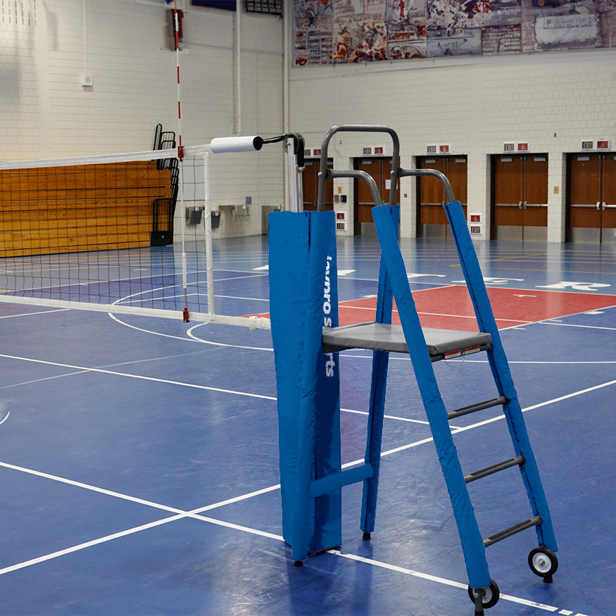 Jaypro FeatherLite  Volleyball System Package (3 in. Floor Sleeve) - NFHS, NCAA, USVBA Compliant Jaypro