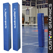 Jaypro Protective Pad for the Volleyball Uprights with Customized Graphics Jaypro