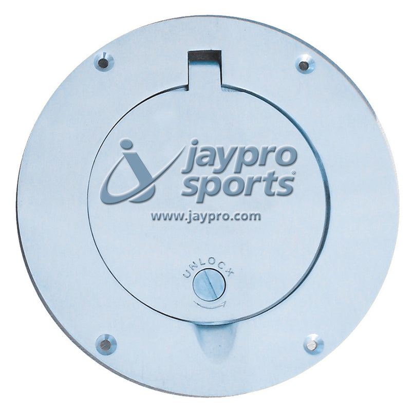 Jaypro Floor Sleeve Replacement Chrome Cover Plate (7-1/2 in.)