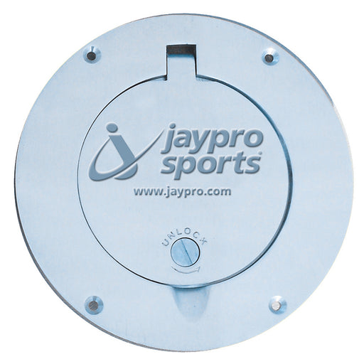Jaypro Floor Sleeve Replacement Chrome Cover Plate (7-1/2 in.)