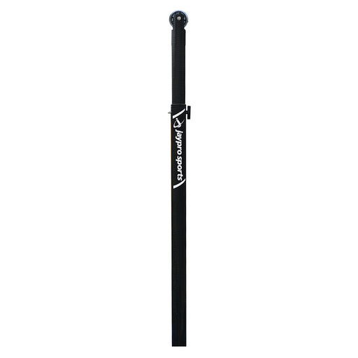 Jaypro Carbon Ultralite Volleyball System with Custom Graphics (3 in. Floor Sleeve) - NFHS, NCAA, USVBA Compliant Jaypro
