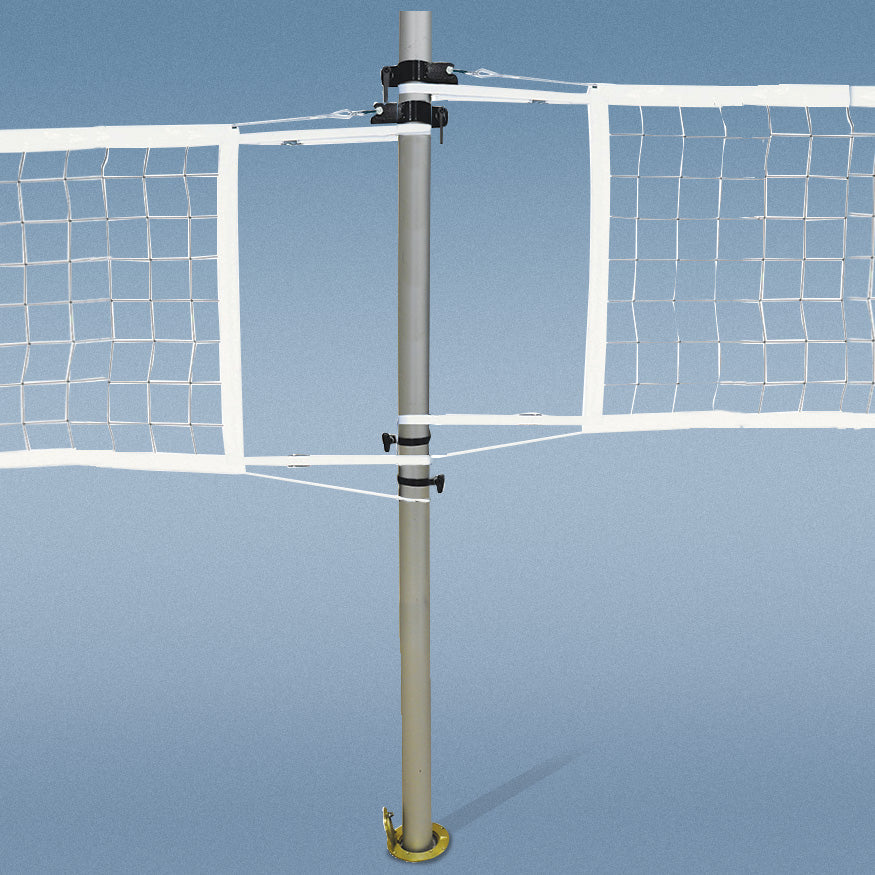 Jaypro Multi-Sport Volleyball Net Center Upright System (3 in. Floor Sleeve) Jaypro