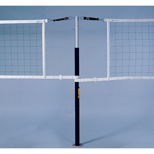 Jaypro FeatherLite  Volleyball Net Center Upright System (3 in. Floor Sleeve) - NFHS, NCAA, USVBA Compliant Jaypro