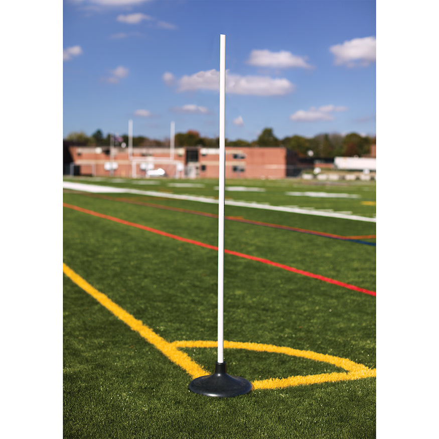 Jaypro Coaching Sticks - Premium with Rubber base (Set of 6) Jaypro