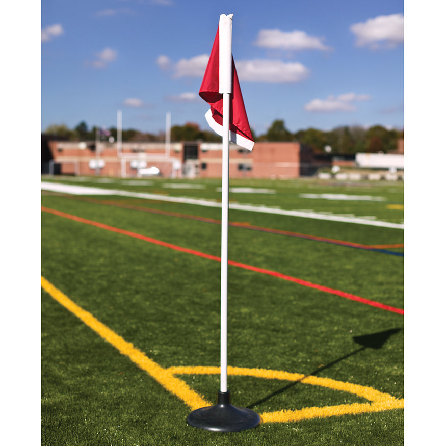 Jaypro Corner Flags - Premium - with Rubber Base (Set of 4) Jaypro