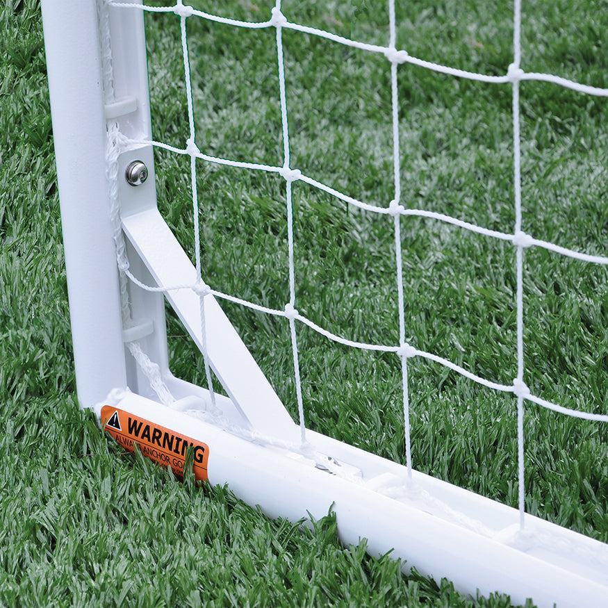Jaypro Soccer Goals - Nova  Club Round Goal (7 ft.H x 21 ft.W x 3 ft.B x 8 ft.D) Jaypro
