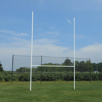 Jaypro Rugby Goals (32 ft.H (9.8m) x 18 ft.4 in.W (5.6m)) (Permanent) - (White)