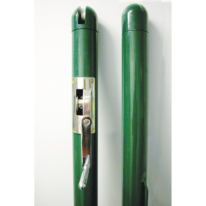 Jaypro Tennis Posts - (3 in. Post) (Outdoor) - Club Tennis Upright (Round)