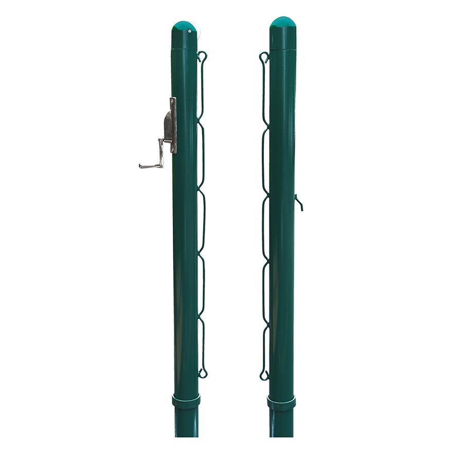 Jaypro Tennis Posts - (3 in. Post) (Outdoor) - Club Tennis Upright (Round)