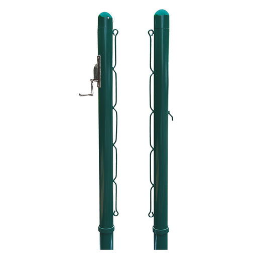 Jaypro Tennis Posts - (3 in. Post) (Outdoor) - Club Tennis Upright (Round)