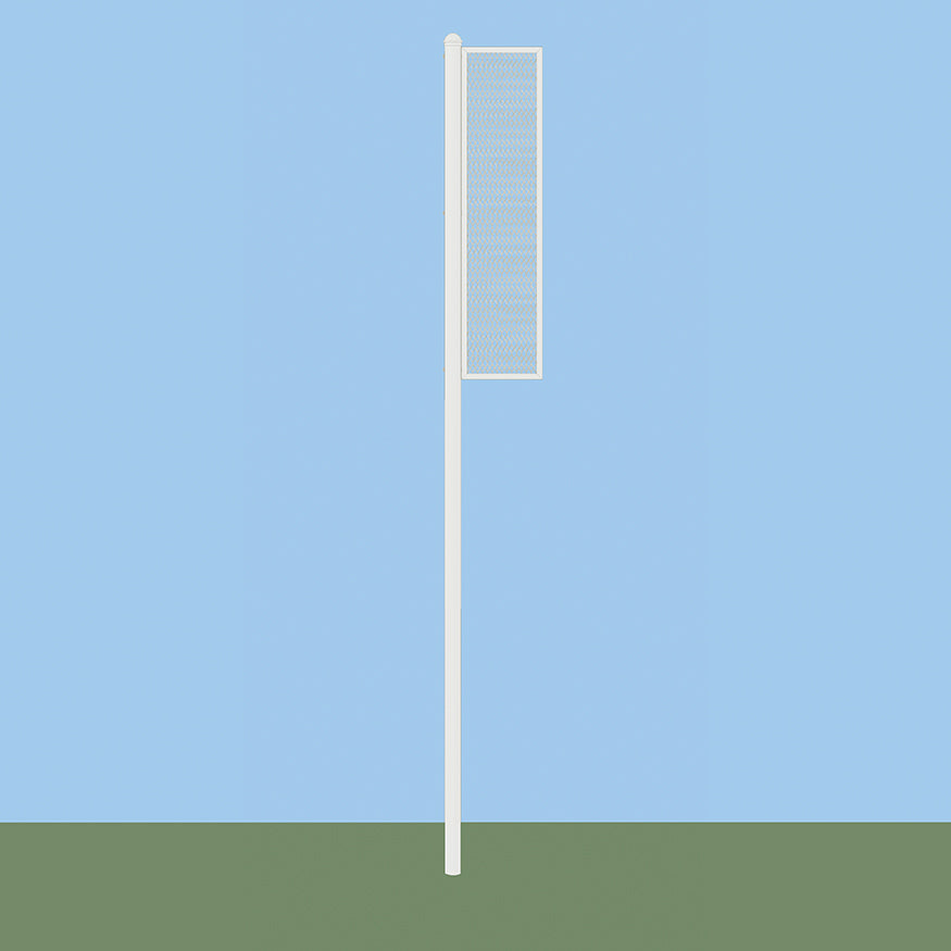 Jaypro Foul Poles - 15 ft. - Softball (Collegiate) (Semi-Permanent)