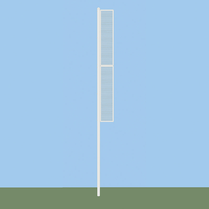 Jaypro Foul Poles - 20 ft. - Softball (Collegiate) (Semi-Permanent) Jaypro