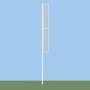 Jaypro Foul Poles - 20 ft. - Softball (Collegiate) (Semi-Permanent) Jaypro