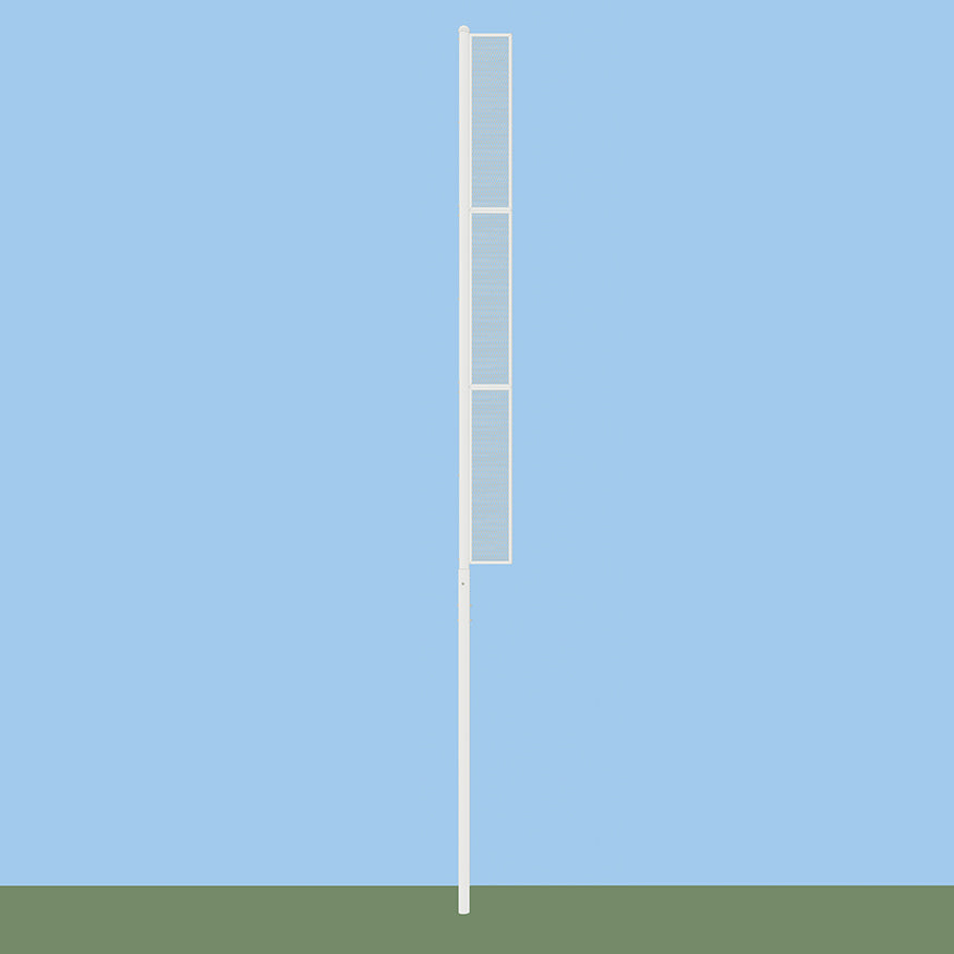 Jaypro Foul Poles - 30 ft. - Softball (Collegiate) (Semi-Permanent) Jaypro