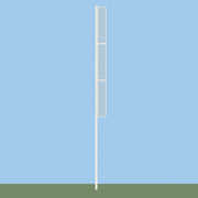 Jaypro Foul Poles - 30 ft. - Softball (Collegiate) (Semi-Permanent) Jaypro