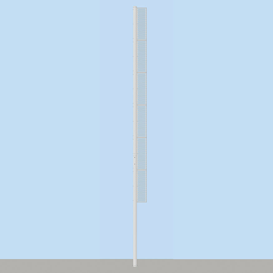 Jaypro SBFP-40 - Foul Poles - 40 ft. - Softball (Professional) (Semi-Permanent)