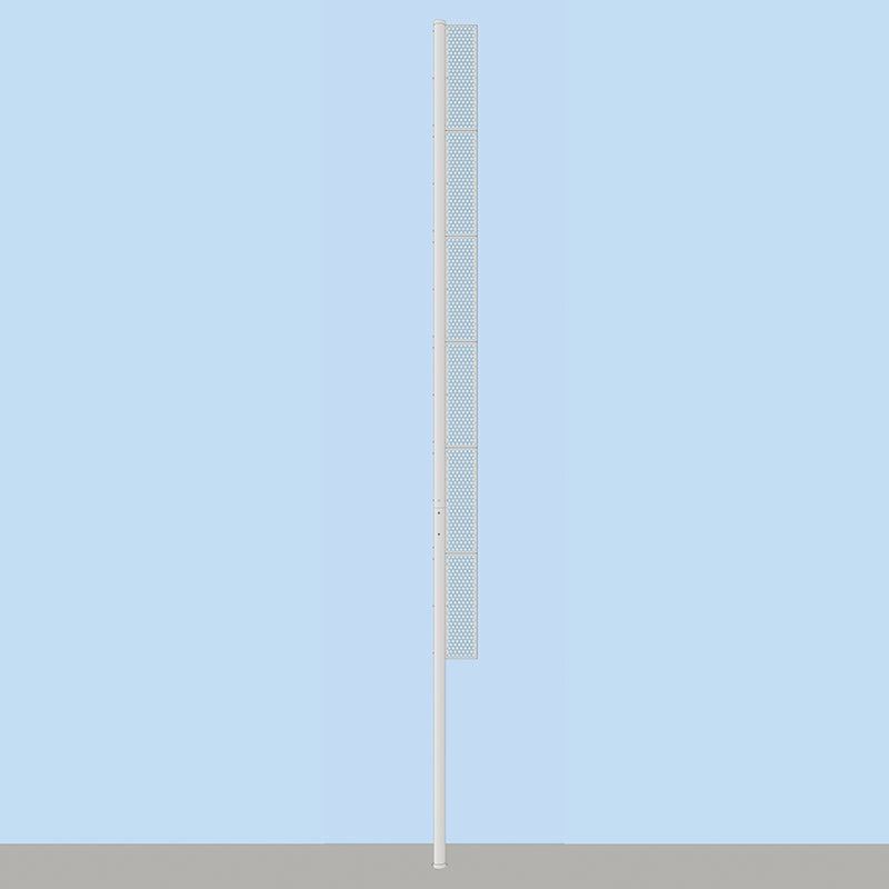 Jaypro SBFP-40 - Foul Poles - 40 ft. - Softball (Professional) (Semi-Permanent)