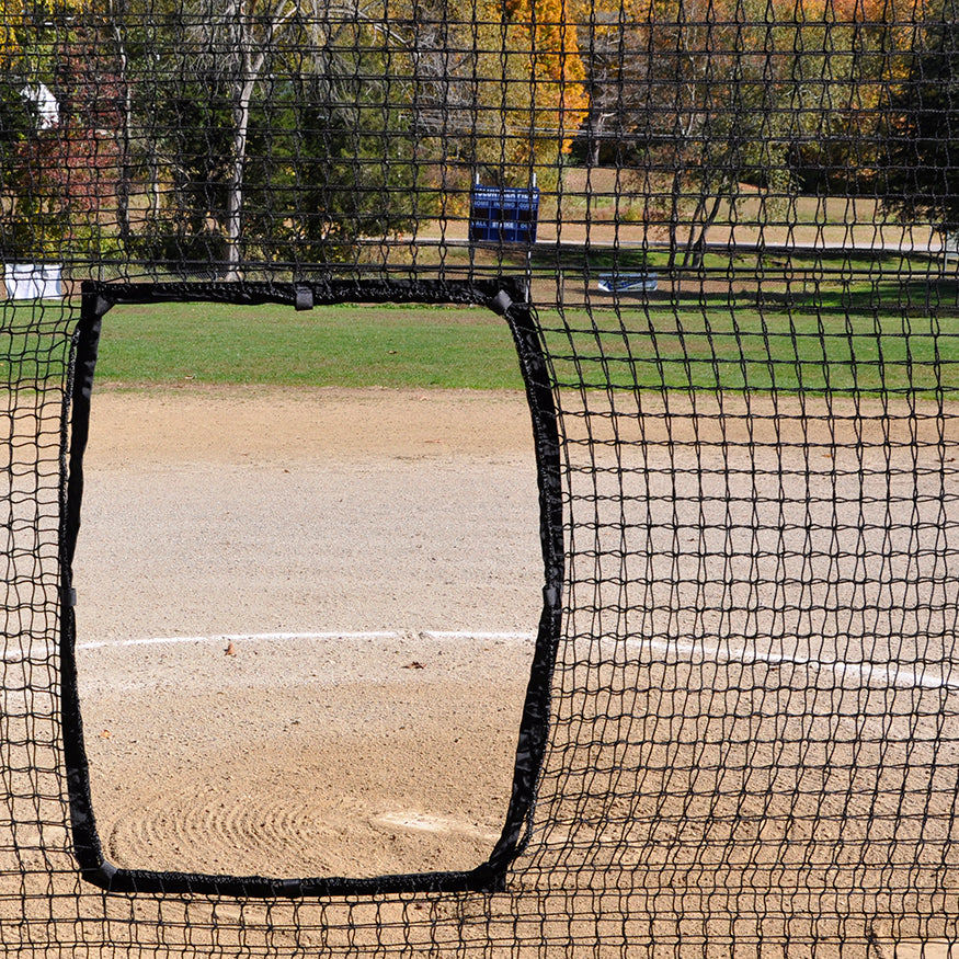 Jaypro Pitcher 's Screen Replacement Net (7 ft. x 7 ft.) - Softball  (Black)