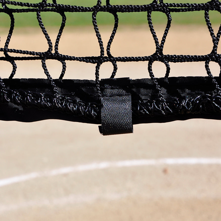 Jaypro Pitcher 's Screen Replacement Net (7 ft. x 7 ft.) - Softball  (Black)