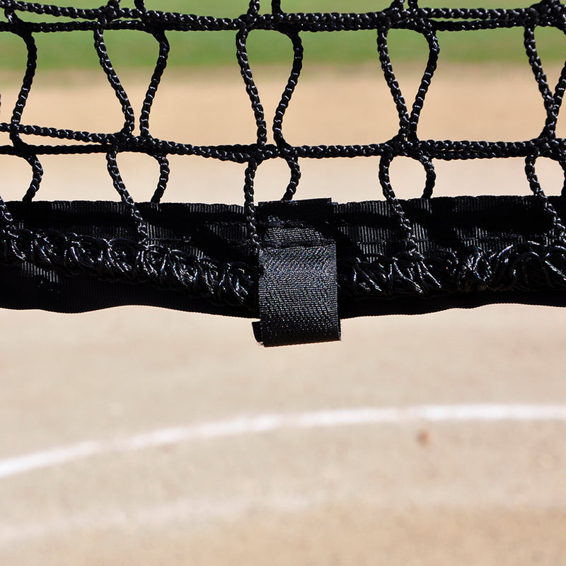 Jaypro Pitcher 's Screen Replacement Net (7 ft. x 7 ft.) - Softball  (Black)