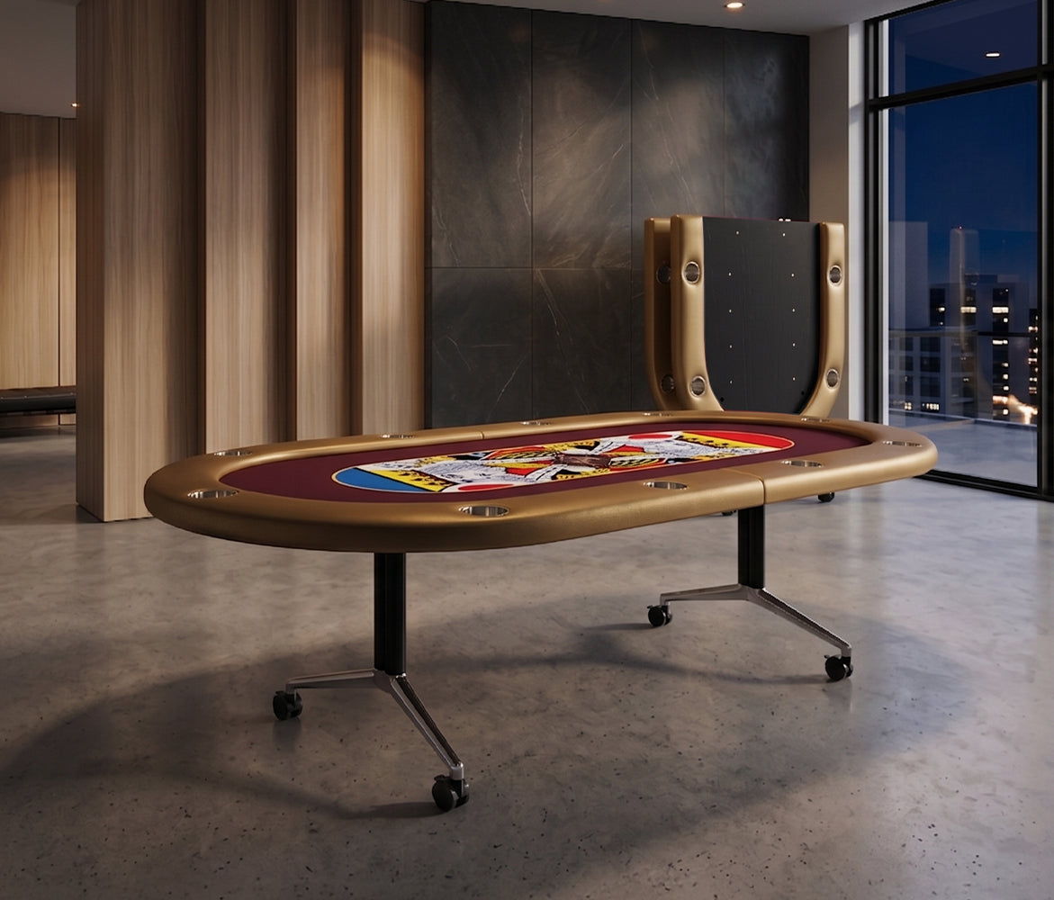 BBO Poker Tables Smart Fold Oval