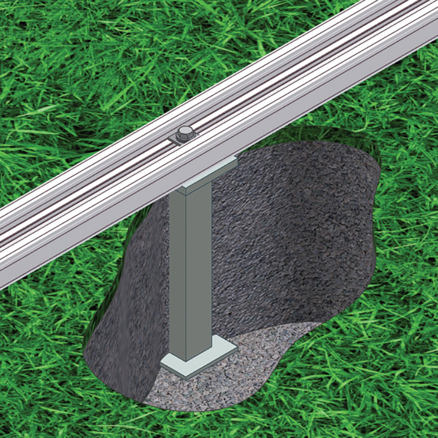 Jaypro Soccer Goal - Anchor Kit - Nova  - In-Ground Anchor Kit (Set of 2) Jaypro