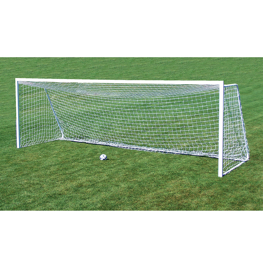 Jaypro Soccer Goals - Team Official Square Goal (8 ft.H x 24 ft.W x 4 ft.B x 10 ft.D) - NFHS, NCAA Compliant Jaypro