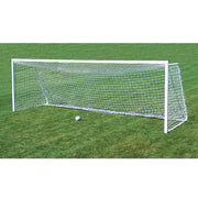 Jaypro Soccer Goals - Team Official Square Goal (8 ft.H x 24 ft.W x 4 ft.B x 10 ft.D) - NFHS, NCAA Compliant Jaypro