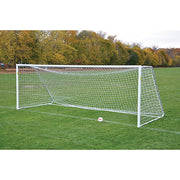 Jaypro Soccer Goal Replacement Nets (5-1/2 in. Sq. - 4mm Braided) - Classic Official Goals (8 ft.H x 24 ft.W x 4 ft.B x 10 ft.D)